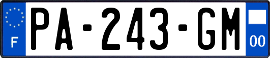 PA-243-GM