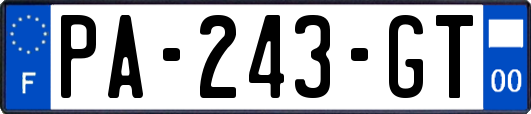 PA-243-GT