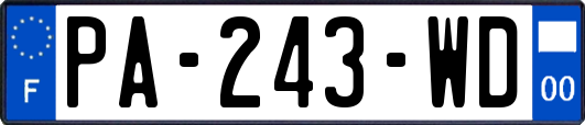 PA-243-WD