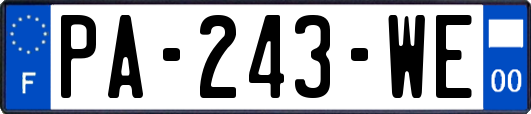 PA-243-WE