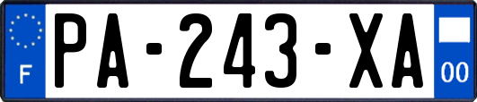 PA-243-XA