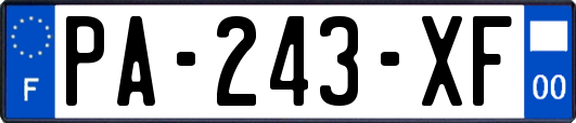 PA-243-XF