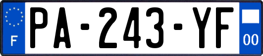 PA-243-YF