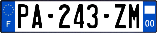 PA-243-ZM