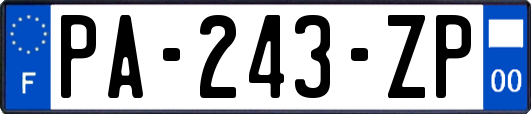 PA-243-ZP