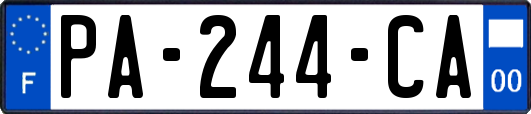PA-244-CA