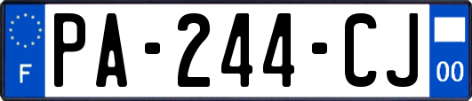 PA-244-CJ