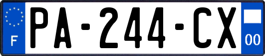PA-244-CX
