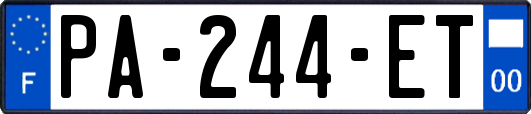 PA-244-ET