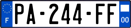 PA-244-FF