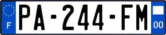 PA-244-FM