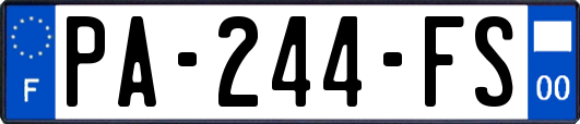 PA-244-FS