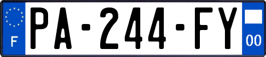PA-244-FY
