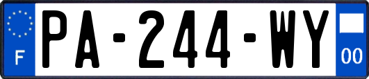 PA-244-WY