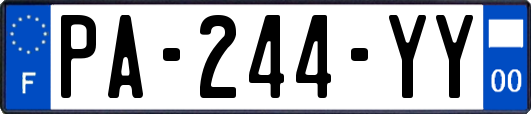 PA-244-YY