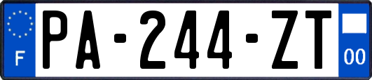 PA-244-ZT
