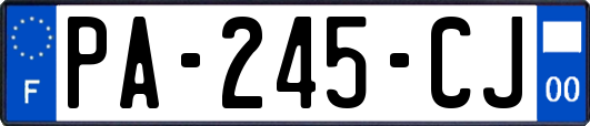 PA-245-CJ