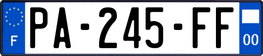 PA-245-FF