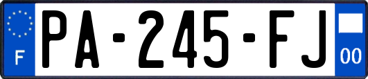 PA-245-FJ