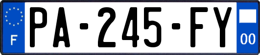 PA-245-FY
