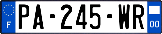 PA-245-WR
