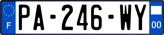PA-246-WY