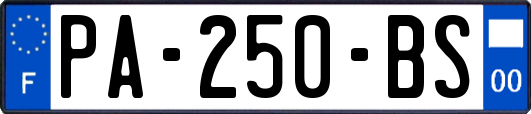 PA-250-BS