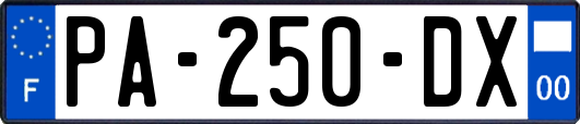 PA-250-DX