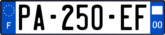 PA-250-EF