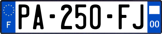 PA-250-FJ