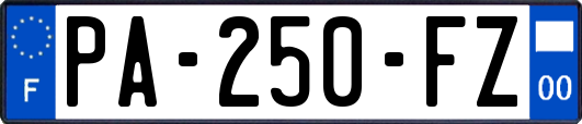 PA-250-FZ