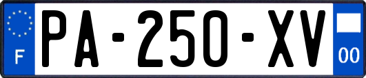 PA-250-XV