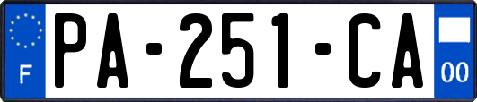 PA-251-CA