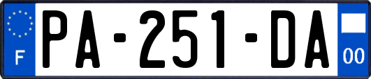 PA-251-DA