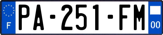 PA-251-FM