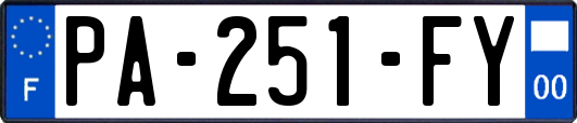 PA-251-FY