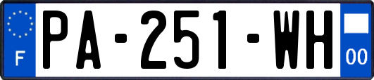 PA-251-WH