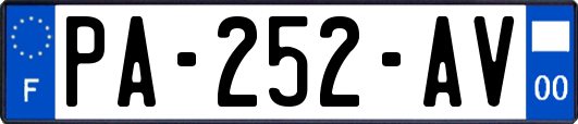 PA-252-AV