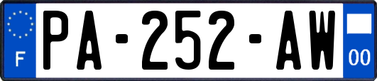 PA-252-AW