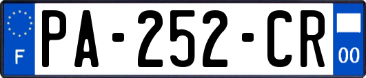 PA-252-CR