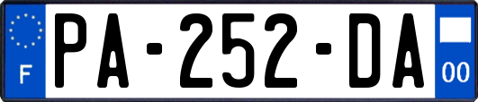 PA-252-DA