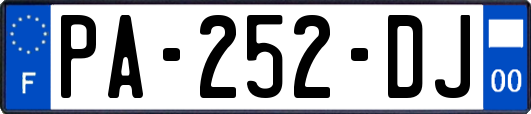 PA-252-DJ