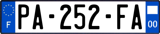 PA-252-FA