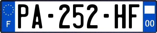 PA-252-HF