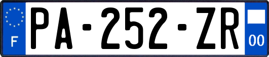PA-252-ZR