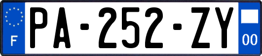 PA-252-ZY
