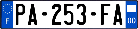 PA-253-FA