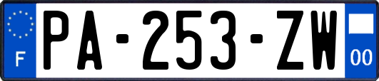 PA-253-ZW