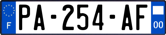 PA-254-AF