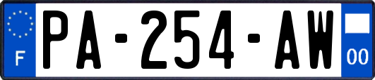 PA-254-AW